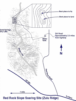 Red Rock Slope map